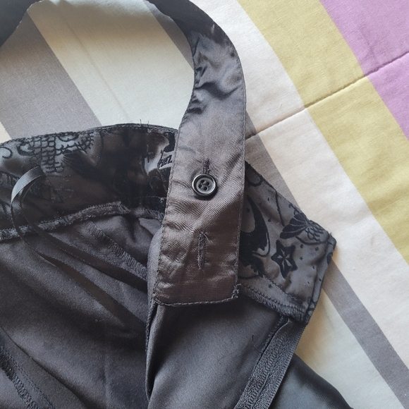 Hell Bunny Satin Tattoo Dress, VGUC, Size S - Picture 7 of 11